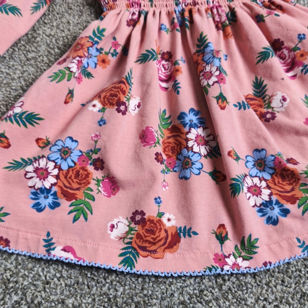 Matilda Jane Girls Dress Lot Size 2 Floral Red‎ Boho Ruffle Boutique - Picture 8 of 12